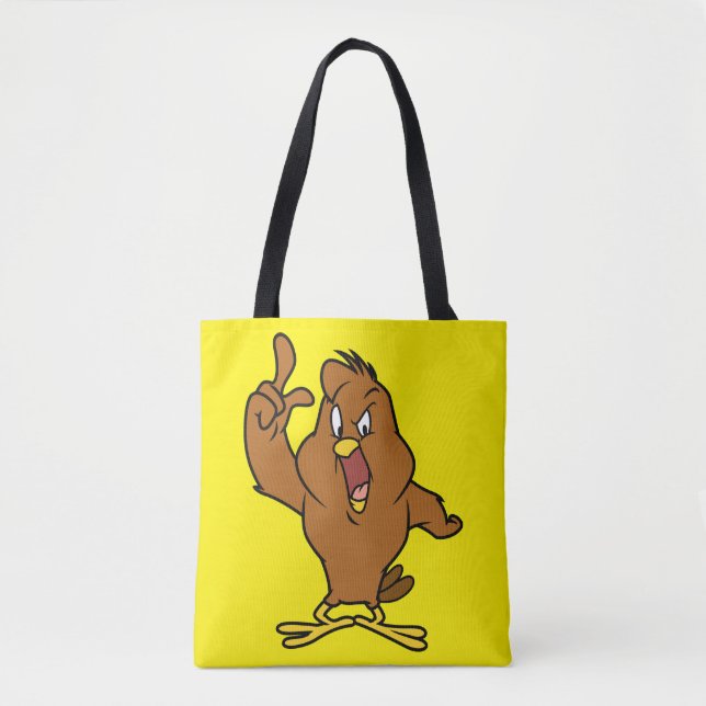 Henery Hawk Yelling Tote Bag (Front)
