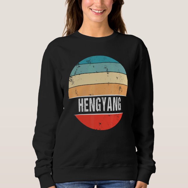 Hengshui China City Trip Sweatshirt (Front)