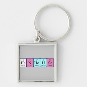 Henhouse periodic table keyring