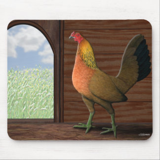 Henhouse View Mouse Pad