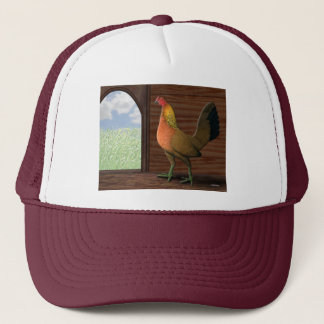 Henhouse View Trucker Hat