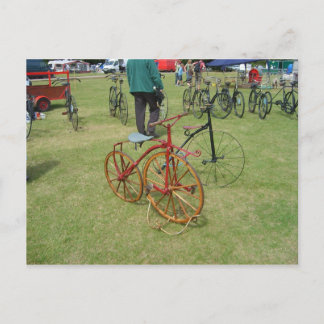 Henley on Thames, Antique bicycles 2 Postcard