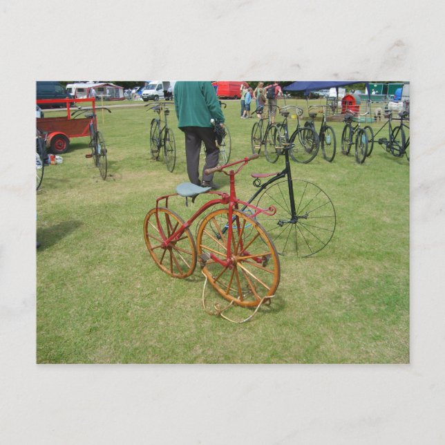 Henley on Thames, Antique bicycles 2 Postcard (Front)