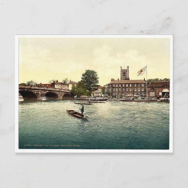 Henley on Thames, Red Lion Hotel, London and subur Postcard (Front)