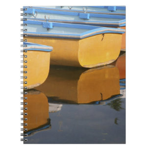 Henley-on-Thames row boats on the Thames River, Notebook