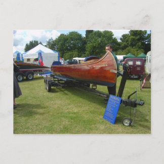 Henley on Thames, Traditional canoe Postcard