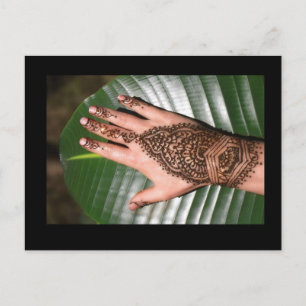 Henna Bontanica Postcard