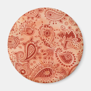 Henna Design Magnet