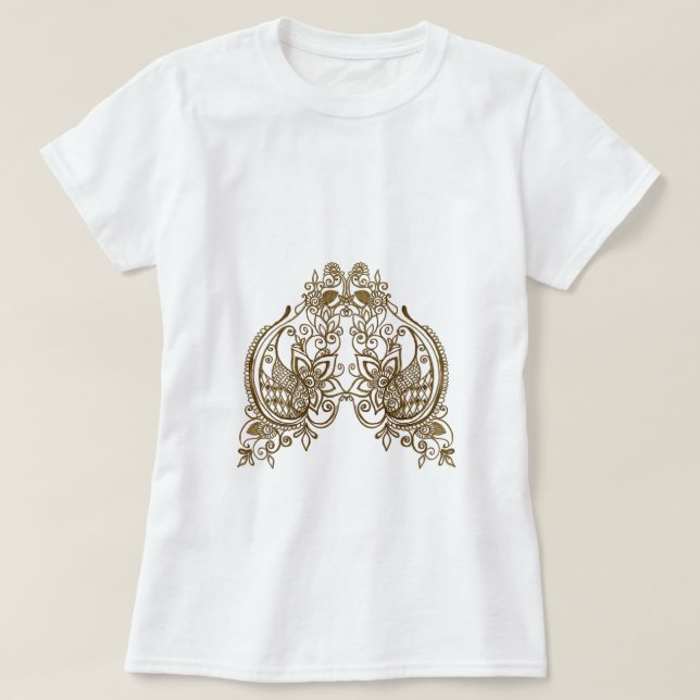 Henna design t-shirt (Design Front)