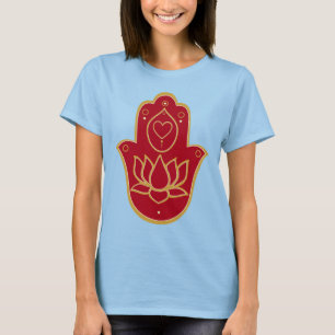 Henna Hamsa Lotus T-Shirt