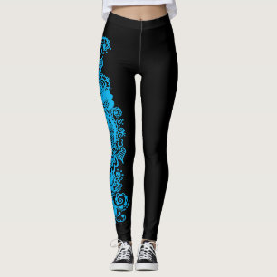 HENNA INSPIRED RIBBON LEGGINGS