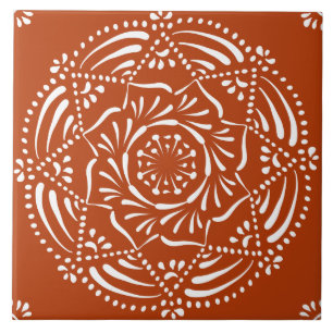 Henna Mandala Tile