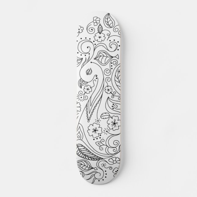 Henna Skateboard (Front)