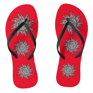 Henna-style Sun Tattoo Thunder_Cove Jandals