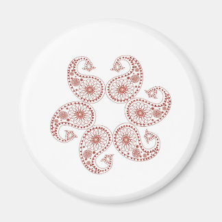 Henna Tattoo Merchandise Magnet