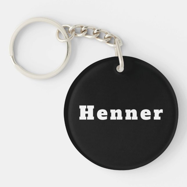 Henner Key Ring (Front)
