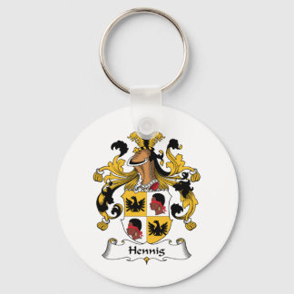 Hennig Family Crest Key Ring