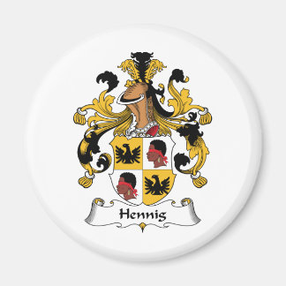Hennig Family Crest Magnet