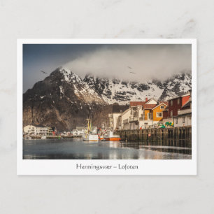 Henningsvaer Lofoten Postcard