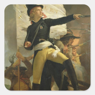 Henri de La Rochejaquelein , leader of the Square Sticker