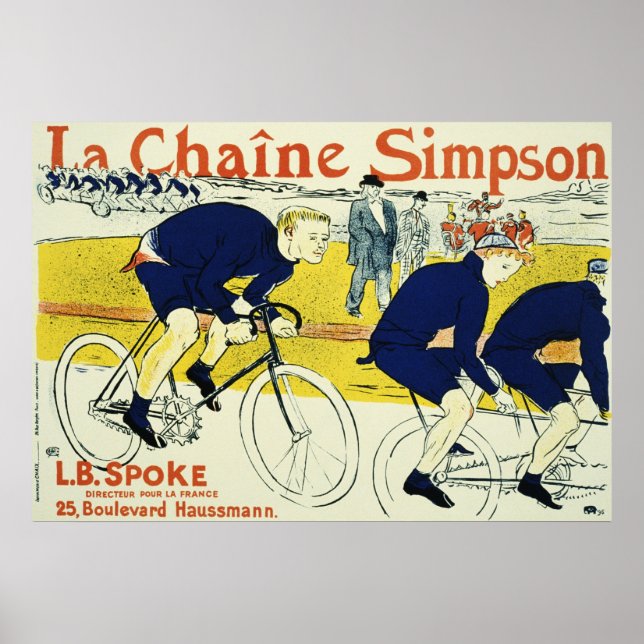 Henri de Toulouse La Chaine Simpson Poster (Front)