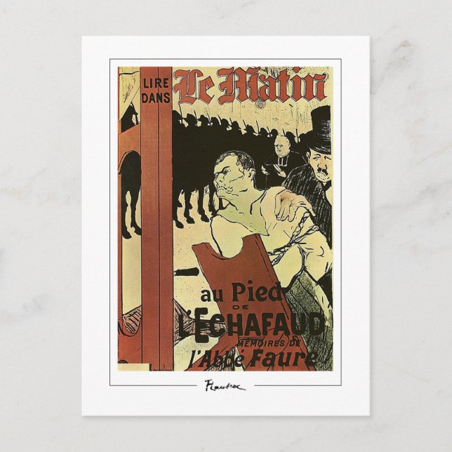 Henri de Toulouse-Lautrec #88 - Fine Art Postca… Postcard (Front)