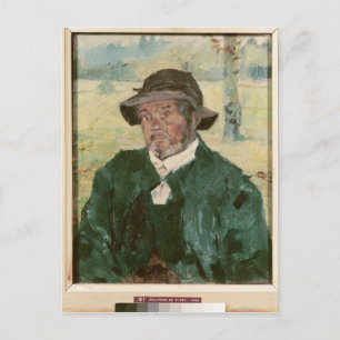 Henri de Toulouse-Lautrec   An Old Man, Celeyran,  Postcard