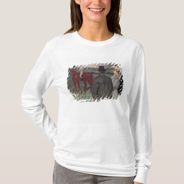 Henri de Toulouse-Lautrec | At the Racecourse, 189 T-Shirt (Front)