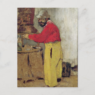 Henri de Toulouse-Lautrec at Villeneuve sur Postcard