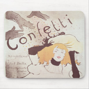 Henri de Toulouse-Lautrec Confetti, 1893 Mouse Pad