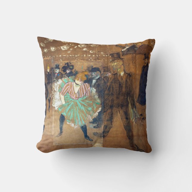 Henri de Toulouse-Lautrec - Dance at the Rouge Cushion (Front)