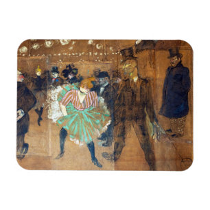 Henri de Toulouse-Lautrec - Dance at the Rouge Magnet