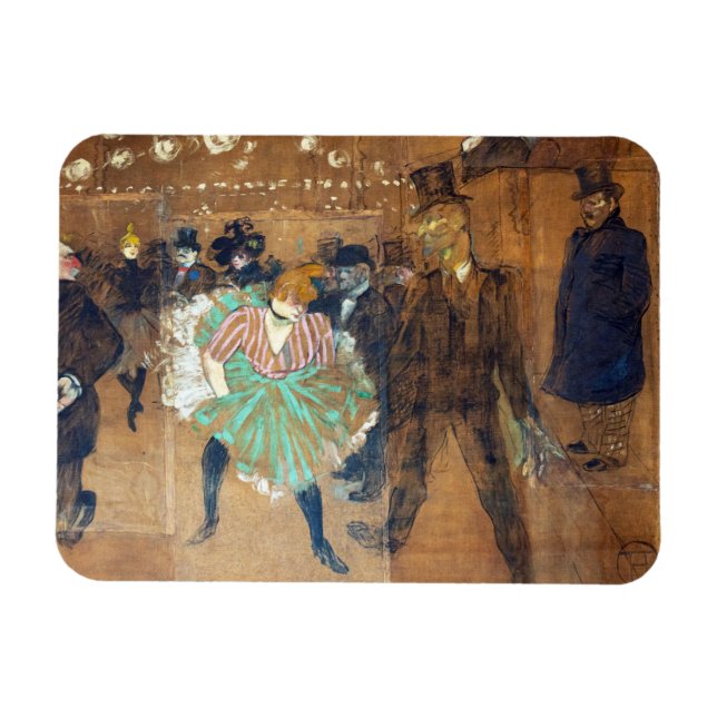 Henri de Toulouse-Lautrec - Dance at the Rouge Magnet (Horizontal)