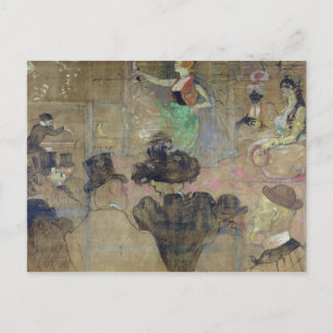 Henri de Toulouse-Lautrec   Dancing at the Rouge:  Postcard