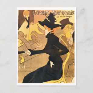 Henri de Toulouse-Lautrec -  Divan Japonais Postcard