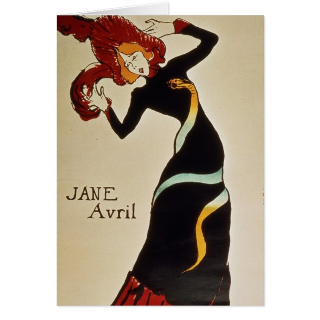 Henri de Toulouse-Lautrec | Jane Avril 1899 (Front)