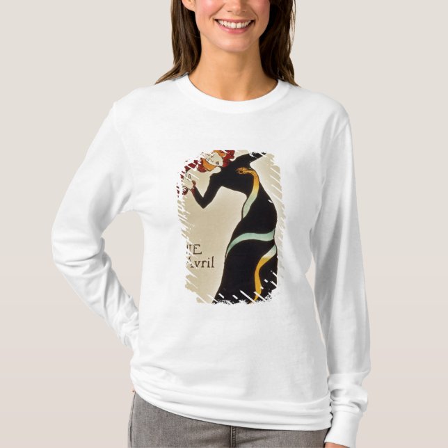 Henri de Toulouse-Lautrec | Jane Avril  1899 T-Shirt (Front)