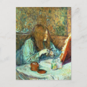 Henri de Toulouse-Lautrec   Madame Poupoule at her Postcard