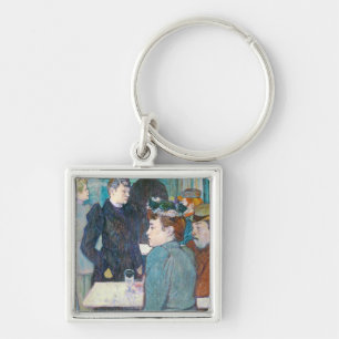 Henri de Toulouse-Lautrec Moulin de la Galette Key Ring