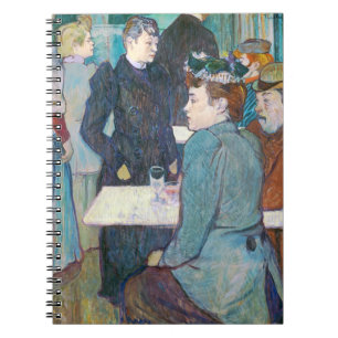 Henri de Toulouse-Lautrec Moulin de la Galette Spiral Notebook