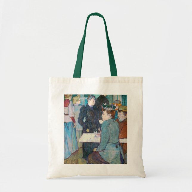 Henri de Toulouse-Lautrec | Moulin de la Galette Tote Bag (Front)