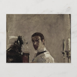 Henri de Toulouse-Lautrec Self Portrait, 1880 Postcard