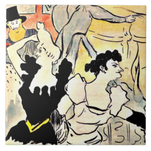Henri de Toulouse-Lautrec, The Ball Tile