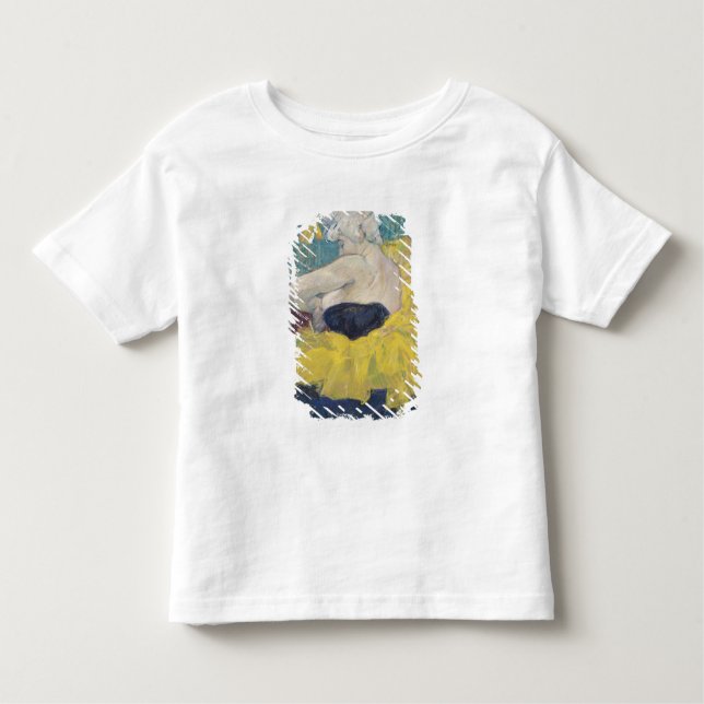 Henri de Toulouse-Lautrec | The Clowness Cha-U-Kao Toddler T-Shirt (Front)