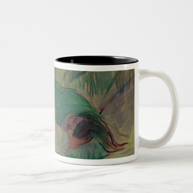 Henri de Toulouse-Lautrec | The Divan, Rolande, 18 Two-Tone Coffee Mug (Right)