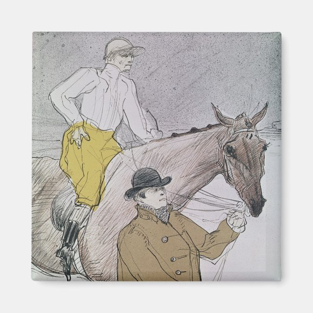 Henri de Toulouse-Lautrec | The jockey led to the  Magnet (Front)