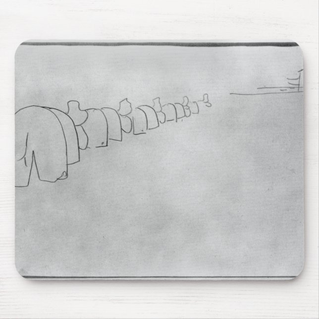 Henri de Toulouse-Lautrec | Theory of Elephants, 1 Mouse Pad (Front)