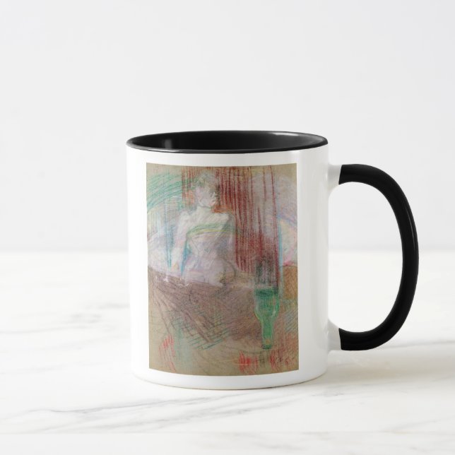 Henri de Toulouse-Lautrec | Woman standing behind  Mug (Right)