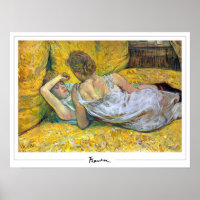 Henri de Toulouse-Lautrec Zedign Art Poster #264