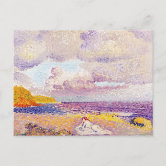 Henri-Edmond Cross- An Incoming Storm Postcard